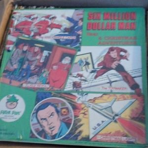 Brand New in Wrapper Six Million Dollar Man 4 Christmas Adventures